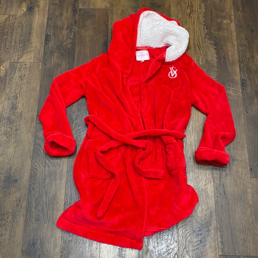 Large Victoria’s Secret Short Cozy Robe